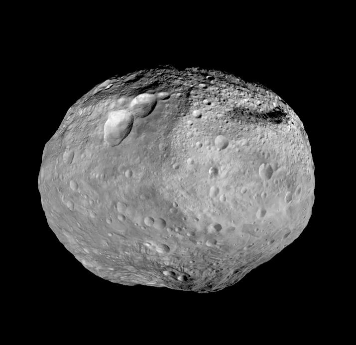 Full mosaic view of Vesta from NASA's Dawn spacecraft
