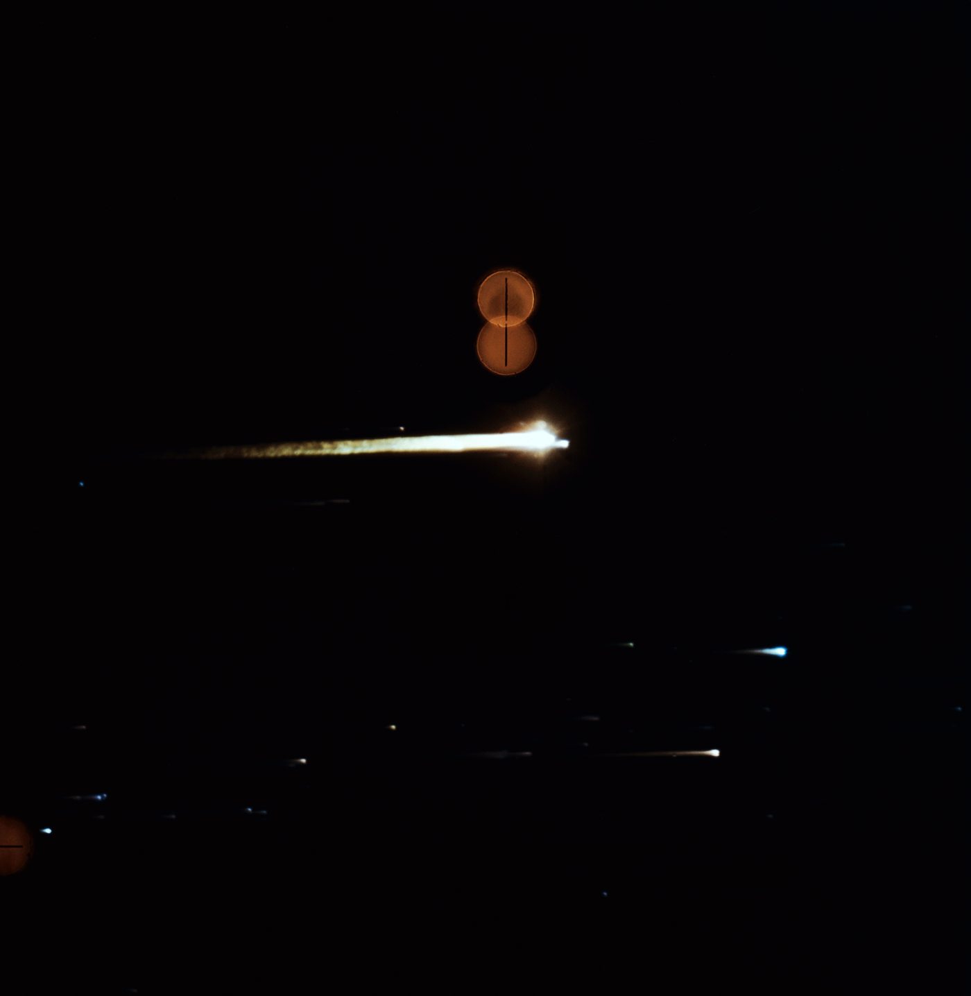 Apollo 8 command module recovery in the Pacific Ocean by USS Yorktown after splashdown December 27 1968.