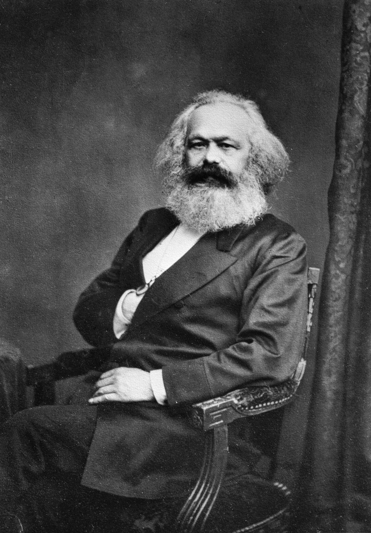 Karl Marx, 1875 photograph