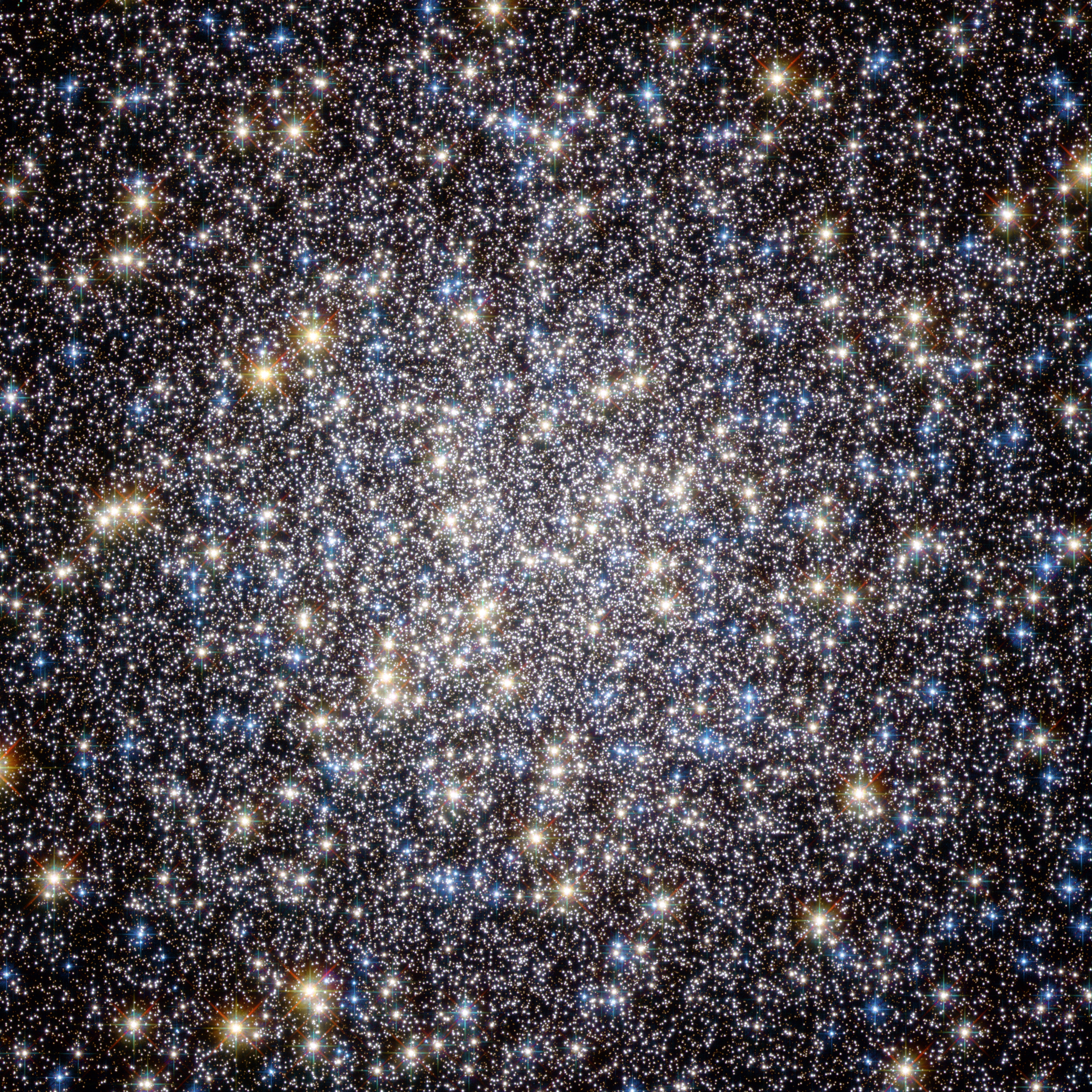 Hercules Cluster M13 Hubble image