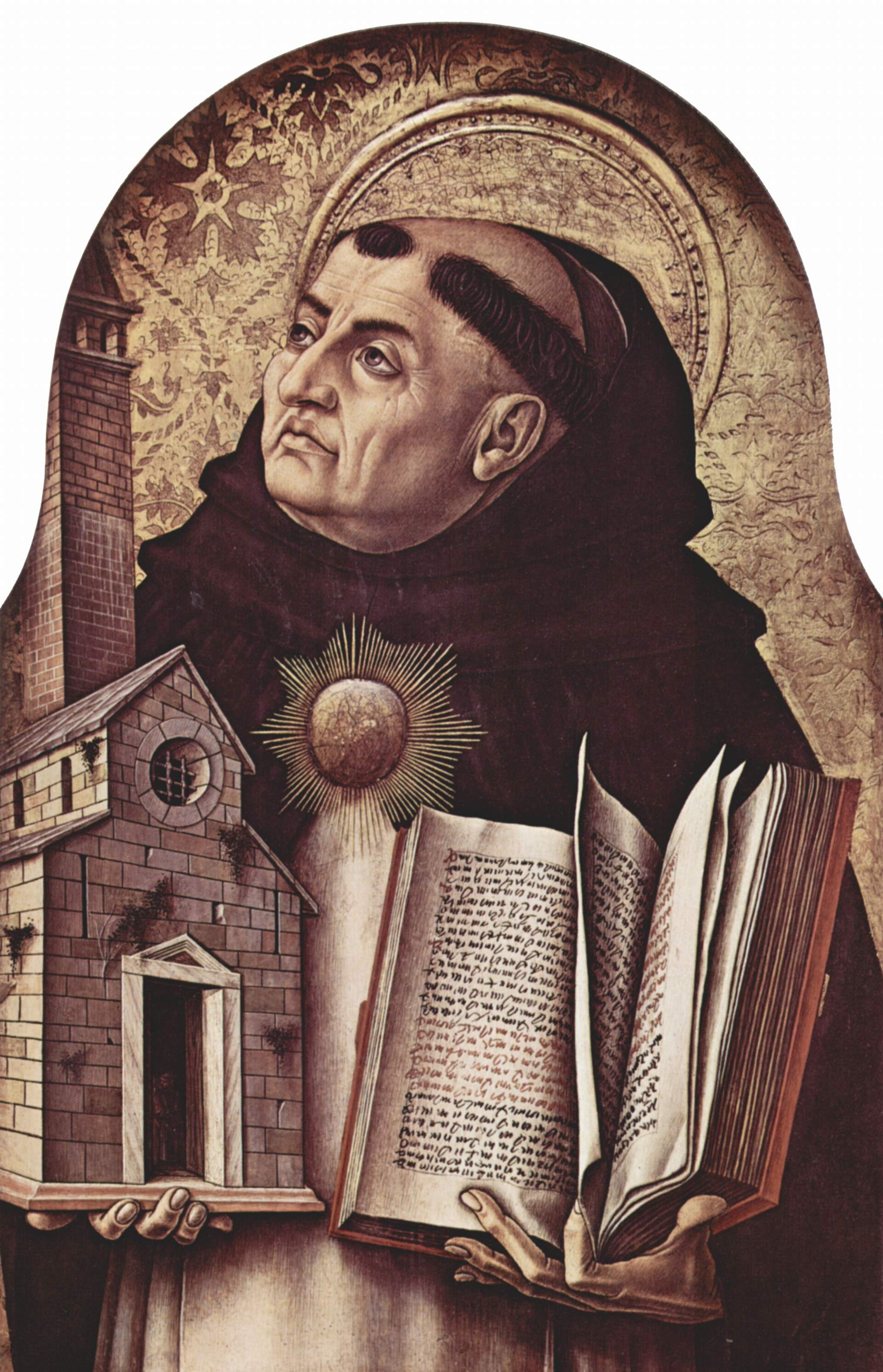 Saint Thomas Aquinas - Carlo Crivelli