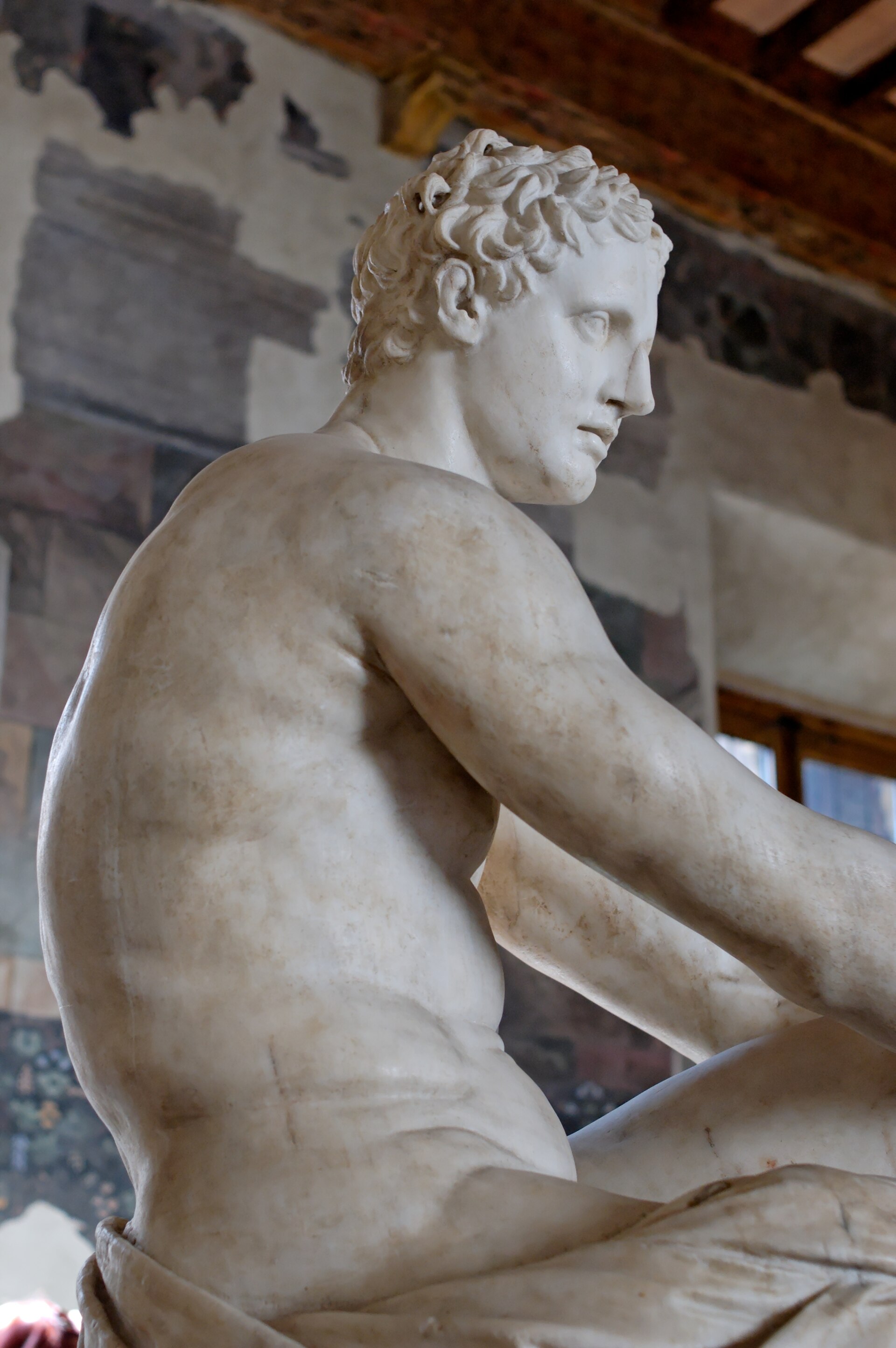 Ares Ludovisi - Roman marble, after a Greek original
