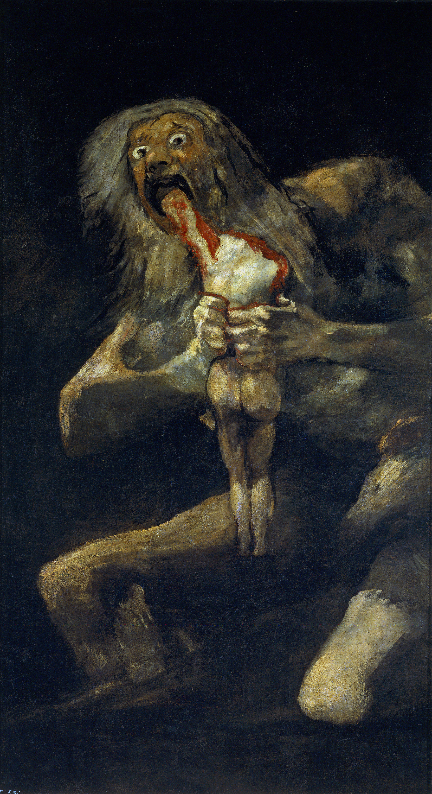 Saturn Devouring His Son - Francisco de Goya