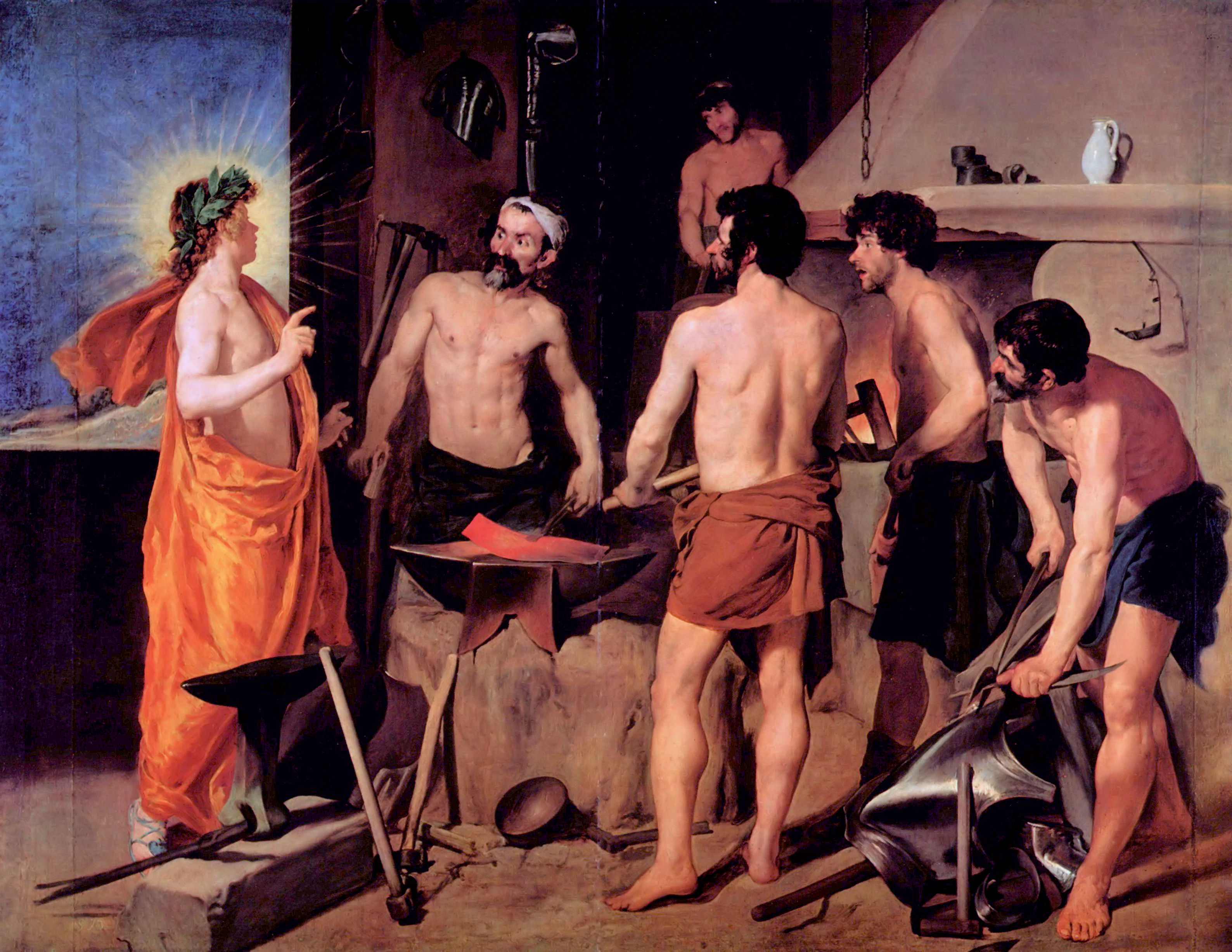 The Forge of Vulcan - Diego Velázquez