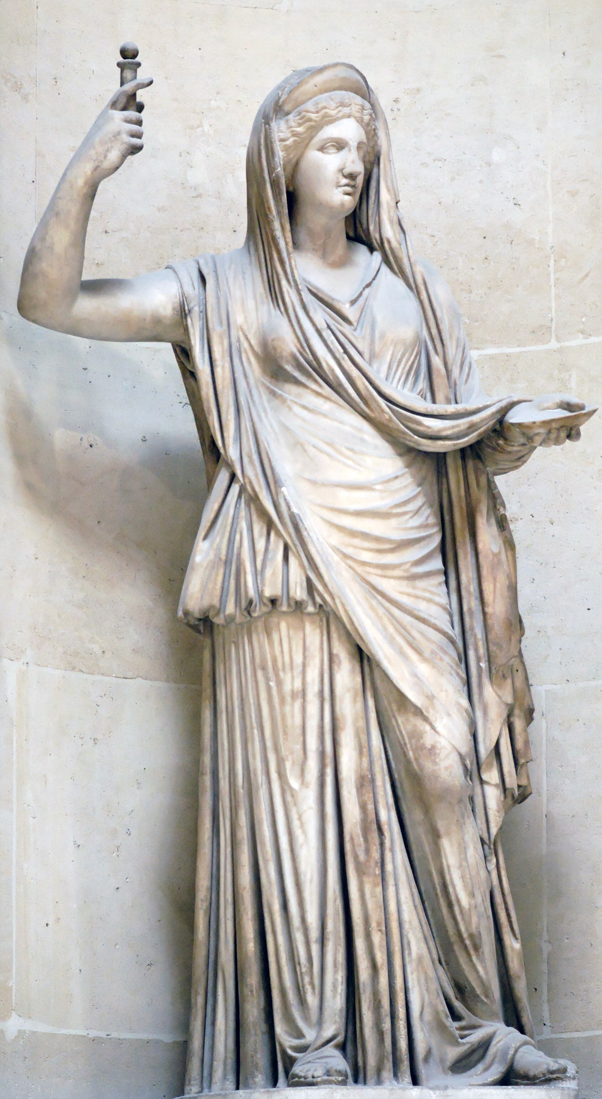 Hera Campana - Roman marble, after a Greek original