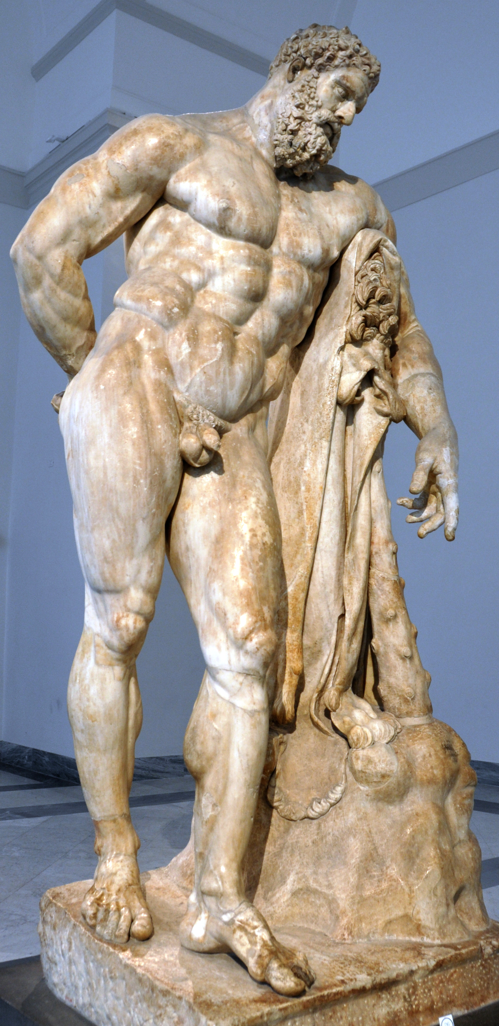 The Farnese Hercules - Glykon, after Lysippos