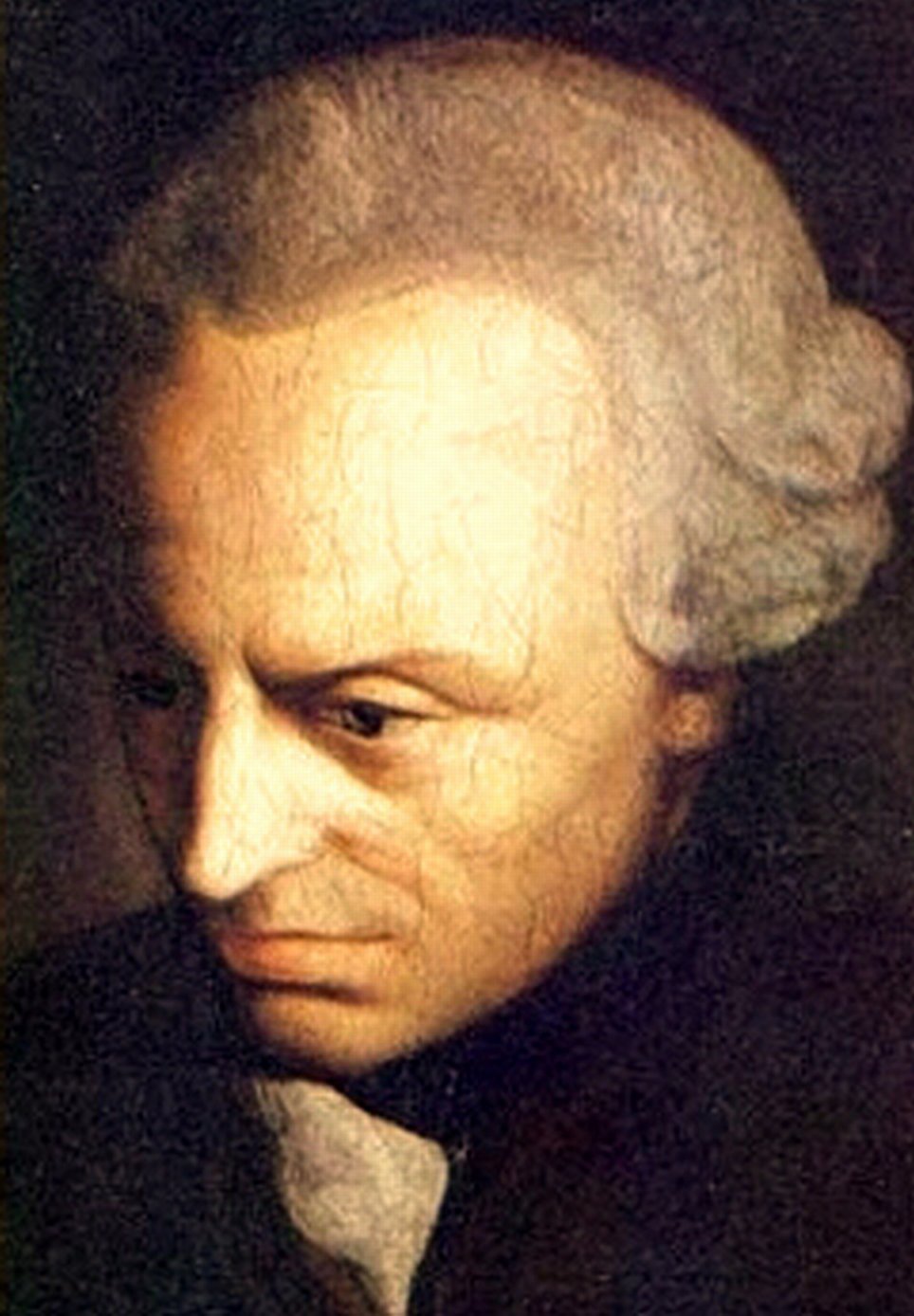 Portrait of Immanuel Kant - after Johann Gottlieb Becker