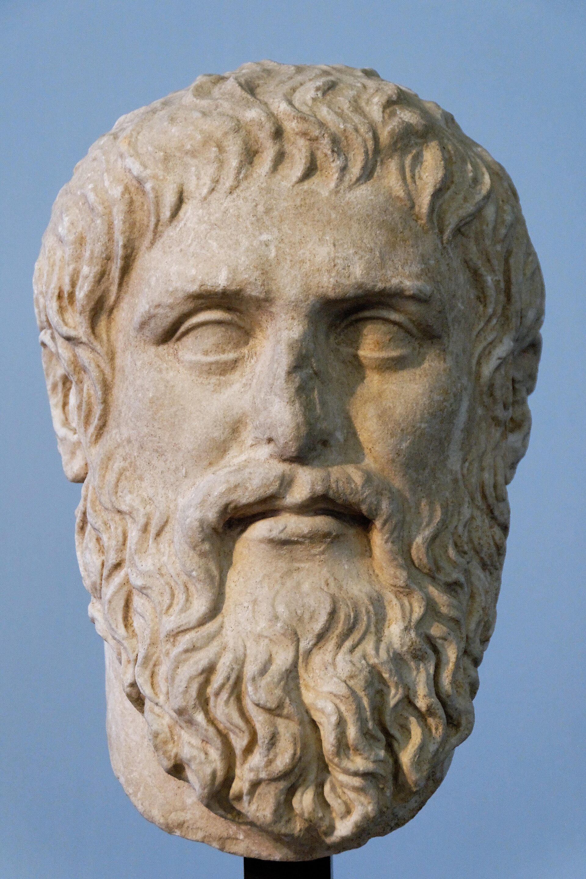 Bust of Plato - Roman copy after Silanion