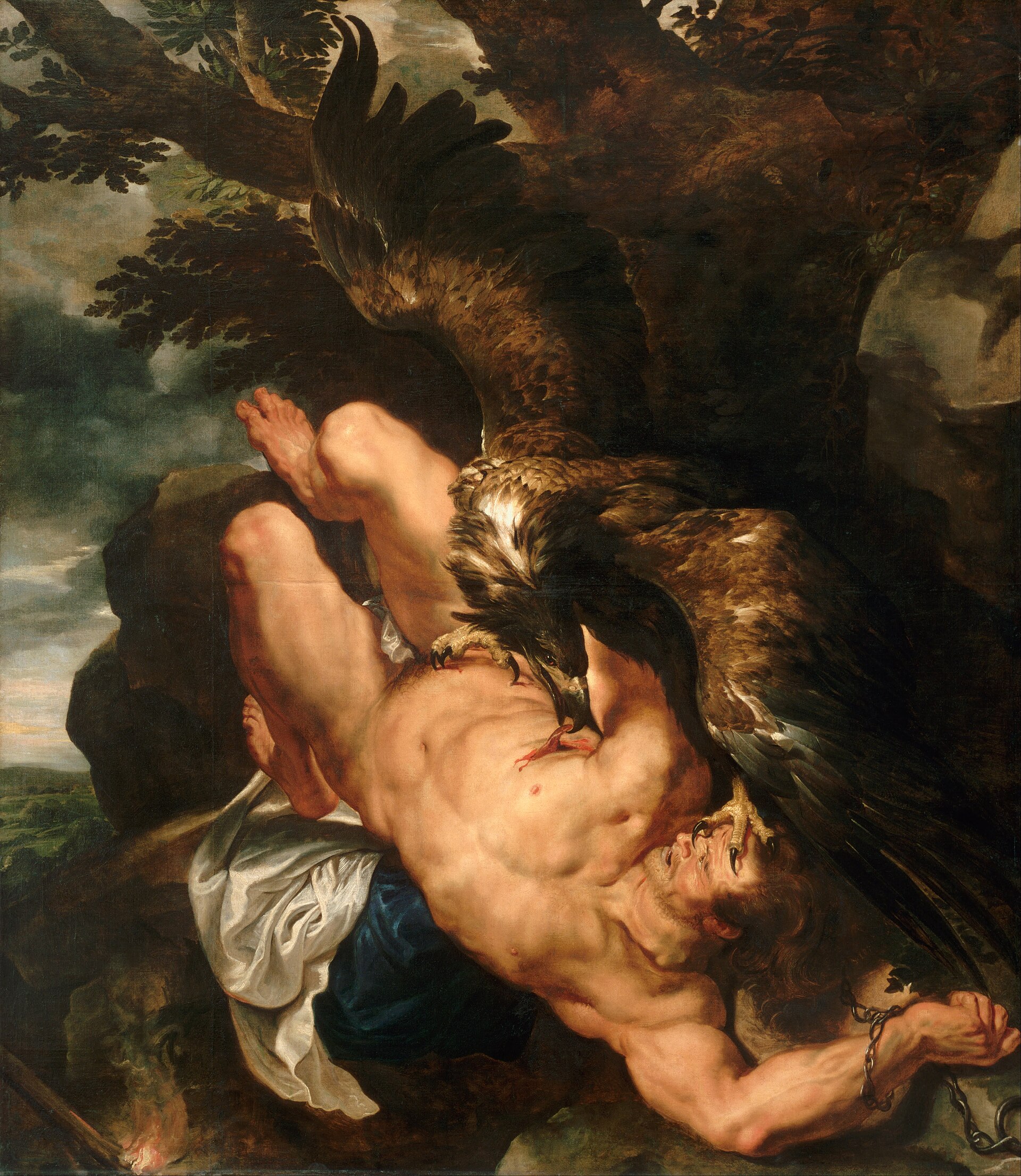 Prometheus Bound - Peter Paul Rubens (with Frans Snyders)